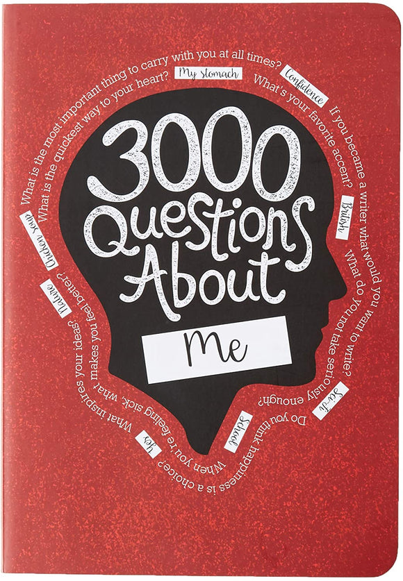 Piccadilly 3000 Questions About Me Journal